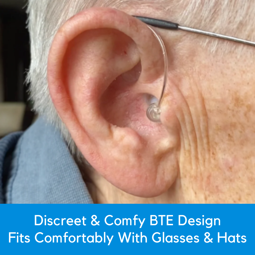 BTE Rechargeable Hearing Aids (Pair of 2)